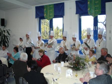 Fotos vom Jugendmannschaftswettbewerb um den Küstenfischpokal des Vereins der Köche Fischland-Darß e.V. vom 4. bis 6.April 2008 in Ribnitz-Damgarten. Foto: Eckart Kreitlow
